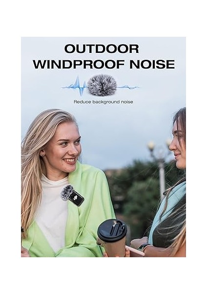 Mic 2 Pop Filtresi Için - Djı Osmo Cep 3, Djı Mikrofon Kablosuz Dış Mekan Mikrofon Kapağı Gürültü Azaltma, Djı Kablosuz Mikrofon 2, Djı Osmo Pocket 3 Creator Combo Için Uygulanabilir Mikrofon modelleri