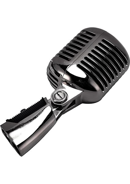 Mikrofon, Kardiyoid Pikap Deseni Şok Montaj Yapısına Sahip Klasik Mikrofon, Ses Geçirmez Gövde ve Yüksek Işaret Çıkışında Yerleşik (Gunmetal Gri) fiyatları