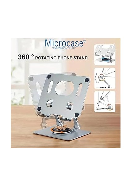 N02 360 Dönerli Yükseklik Ayarlı Tablet Tutucu Metal Stand - AL5198 fiyatları