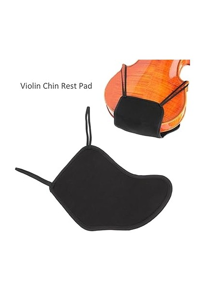 Çene Desteği Pedi Çoğu Keman Türü Için Yumuşak Pamuklu Sünger Kapak Koruyucu, 4/4, 3/4, 1/2, 1/4, 1/8 - Keman Aksesuarları fiyatları