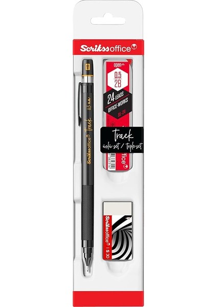 Office Track 3'lü Set 0. 5 mm Altın Sarı