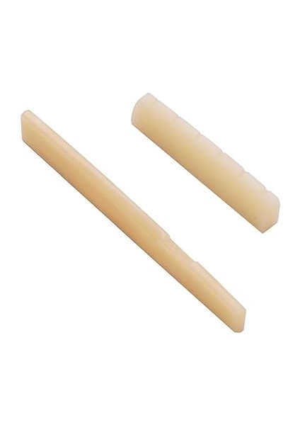 6 Telli Akustik Gitar Için Gerçek Malzemeli Gitar Eyeri ve Somunu 2 Adet indirimleri