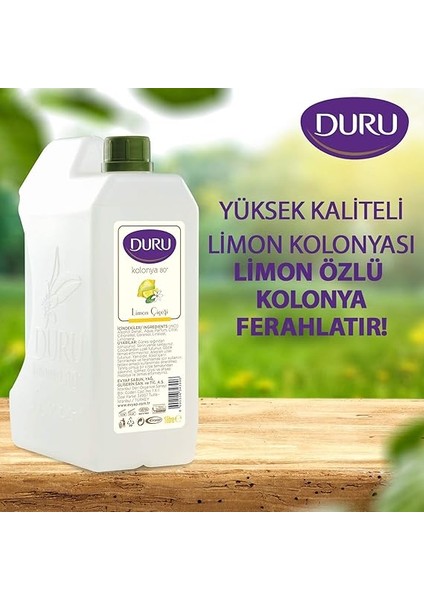 Limon Kolonya, Bidon, 1 Lt fiyatları