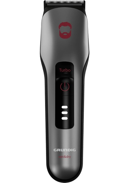 Mc 8030 Proclub Saç ve Sakal Tıraş Makinesi, Şekillendirici Erkek Bakım Seti, Islak ve Kuru Kullanım, 70 Dk Kullanım, Siyah-Gri