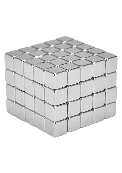 Magneteksan Güçlü Neodyum Mıknatıs Küp 5X5X5 mm (90 Adet)