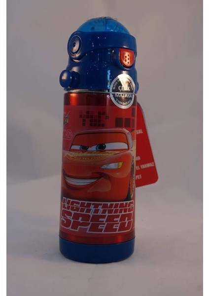 Çanta Cars Erkek Çocuk Termos Çelik Matara 78799