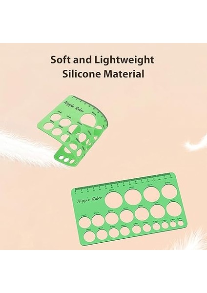 Pompa ve Boyutlandırma Aracı Için Meme Ucu Cetveli Silikon Meme Ucu Ölçüm Aracı Yeni Anneler Için Pompa ve Boyutlandırma Aracı 1,5 M Yumuşak Cetvel fiyatları