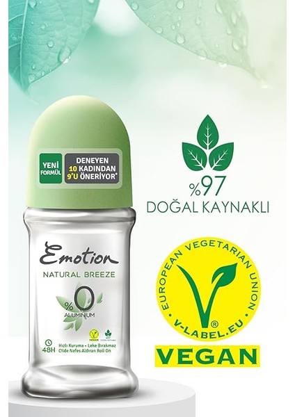 Natural Breeze Roll On, 50 Mililitre modelleri