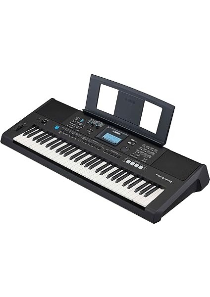 PSR-E473 Dijital Klavye, Siyah, Taşınabilir, Çok Yönlü Dijital Klavye, 61 Vuruşa Duyarlı Tuş indirimleri