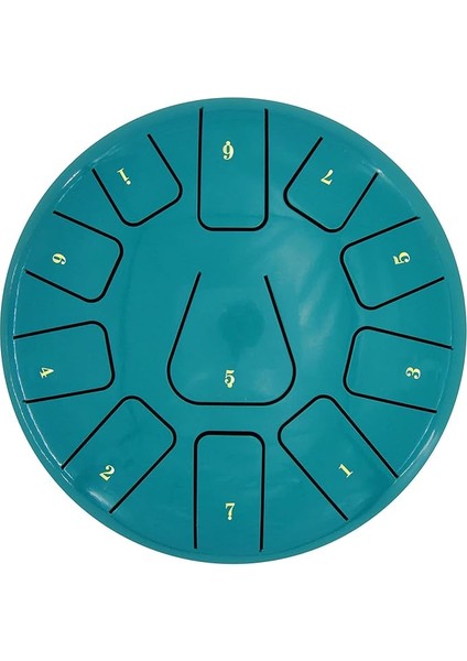 8 Inç Çelik 11 Nota Davullu Handpan Davul Çekiç Parmak Alır Yoga Için Perküsyon