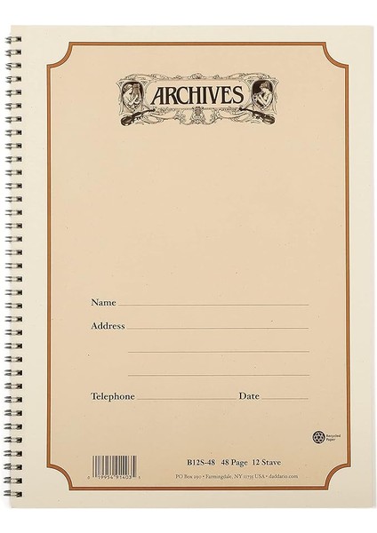 B12S-48 Spiral Sistemli Not Defteri, 48 Sayfa