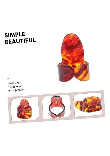 1 Takım Gitar Parmak Karyolası Bas Seçimi Kalimba Tırnak Seçtikleri Gitarlar Bas Gitar Çok Amaçlı Parmak Seçimi Ukulele Parmak Seçtikleri Baş Parmak Toplamak Kazma Aksesuarlar fiyatları