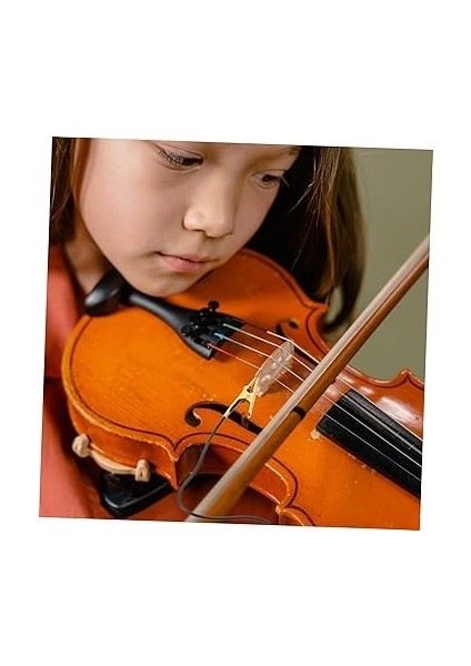 Güçlendirilmiş Alma Klibi Klipsli Mikrofon Ses Alıcısı Yansıma Önleyici Mikrofon Keman Pikap Klibi Flüt Için Pikap Klipsi Çello Pikap Keman Klibi Evrensel Pikap Klipsi Metal Black modelleri