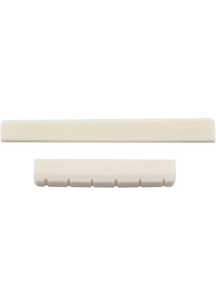 Guitar Dle Nut Beyaz Sığır Kemiği 39 Inç Klasik Gitar Için 2 Adet modelleri