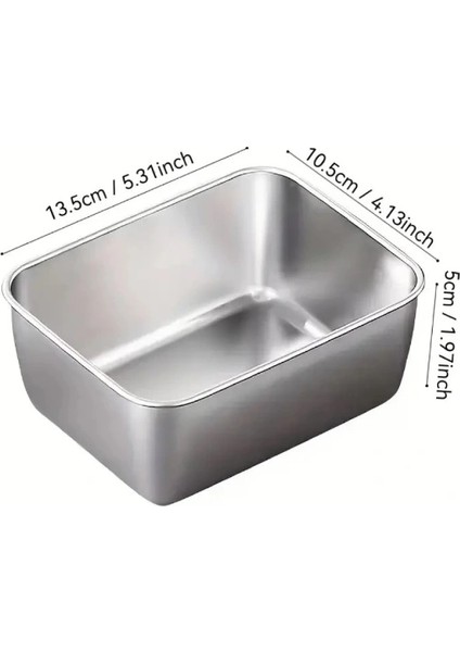 Buğz Paslanmaz Çelik Saklama Kabı