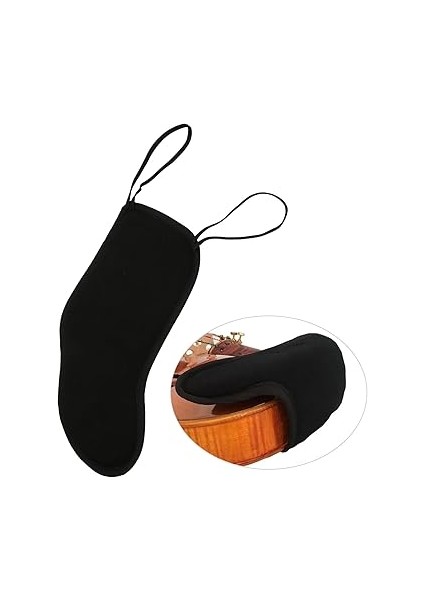 4/4‑3/4 Keman Çene Omuz Dayanağı Siyah Pazen Ped Koruyucu Müzik Aleti Aksesuarları fiyatları