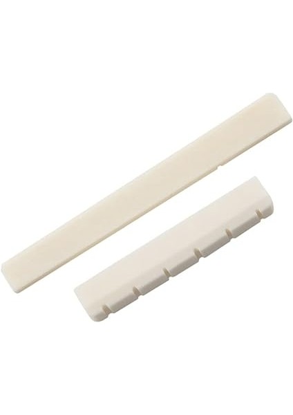 Guitar Dle Nut Beyaz Sığır Kemiği 39 Inç Klasik Gitar Için 2 Adet fırsatları