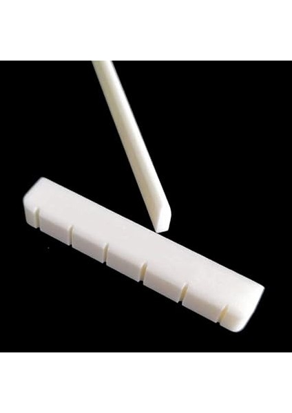 Guitar Dle Nut Beyaz Sığır Kemiği 39 Inç Klasik Gitar Için 2 Adet indirimleri