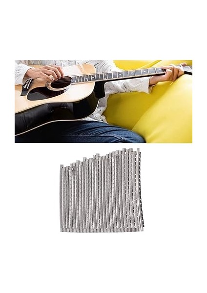 Adet Gitar Fret Tel Paslanmaz Çelik Fretwire Temiz Ses Kalitesi Müzik Enstrüman Aksesuar modelleri