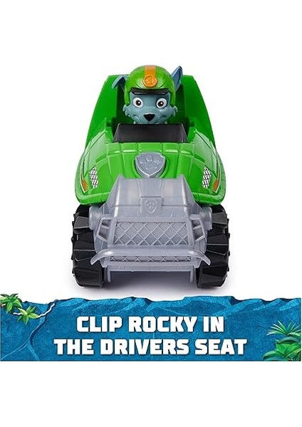 Patrol Jungle Pups Rocky Figürlü Kaplumbağa Aracı (Temel Araç) modelleri