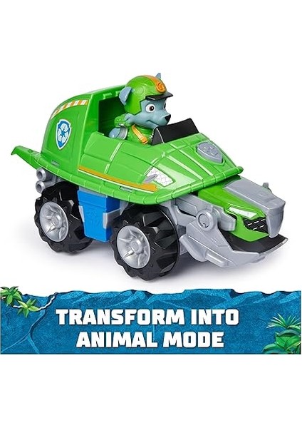 Patrol Jungle Pups Rocky Figürlü Kaplumbağa Aracı (Temel Araç) indirimleri