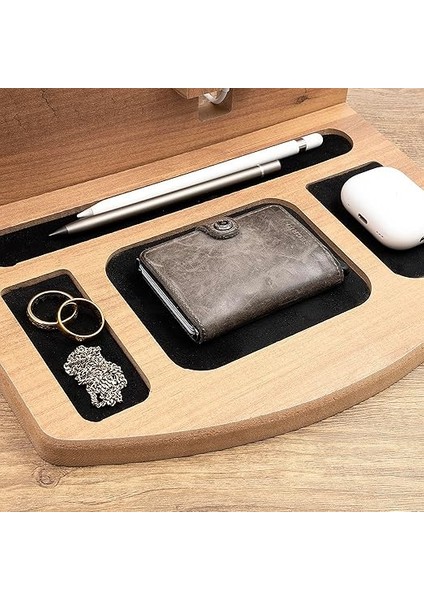 Düzenleyici Organizer, Ahşap Masaüstü Çok Amaçlı Organizer fırsatları