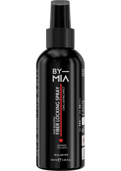 Mıa Fiber Saç Sabitleme Spreyi 100ML | Saçı Yapılandırır | Uzun Süreli Etki Sağlar | Suya Dayanıklı | Ultra Tutuş