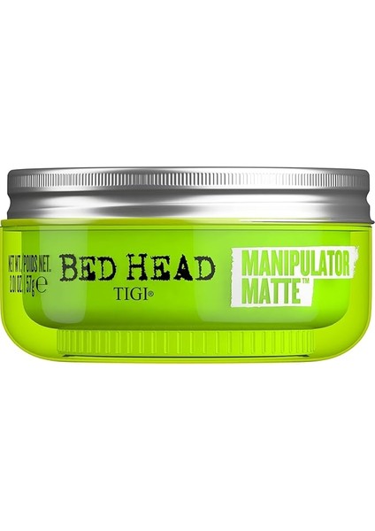 Manipulator Tarafından Yatak Başlığı Mat Saç Mumu Macunu Güçlü Tutuş 57 G