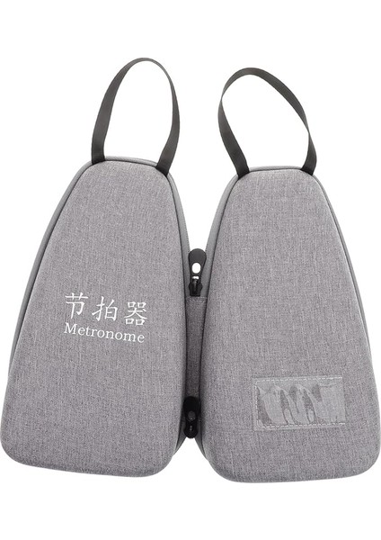 Metronom Saklama Kutusu Perküsyon Ekipmanı Kutusu Metronom Mekanik Metronomlar Tokmak Taşıma Çantası Piyano Için Dijital Metronom Perküsyon Tokmak Çantası Gitar Saati Gri Oxford