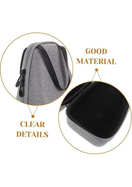 Metronom Saklama Kutusu Perküsyon Ekipmanı Kutusu Metronom Mekanik Metronomlar Tokmak Taşıma Çantası Piyano Için Dijital Metronom Perküsyon Tokmak Çantası Gitar Saati Gri Oxford modelleri