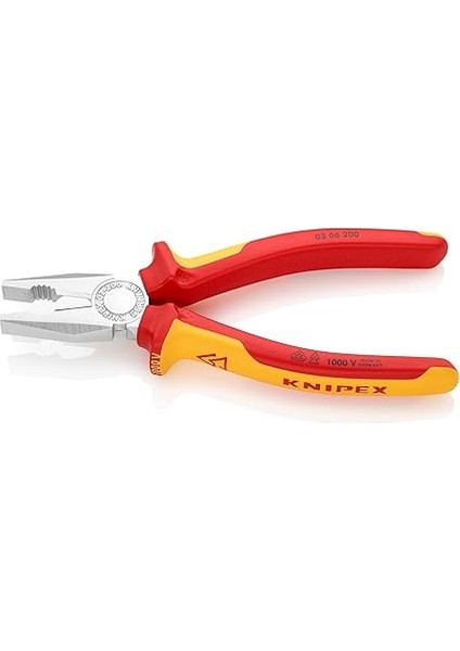 Kombine Pense, Krom Kaplama, Çok Bileşenli Manşonlarla Izole Edilmiş, Vde-Testli 200 mm 03 06 200 fiyatları