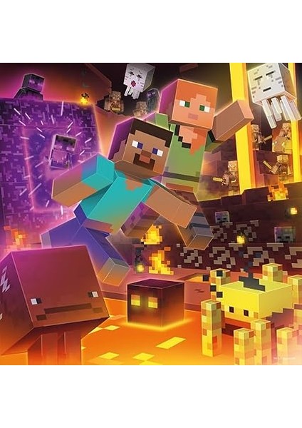 3X49 Parça Puzzle Minecraft 056217 fiyatları