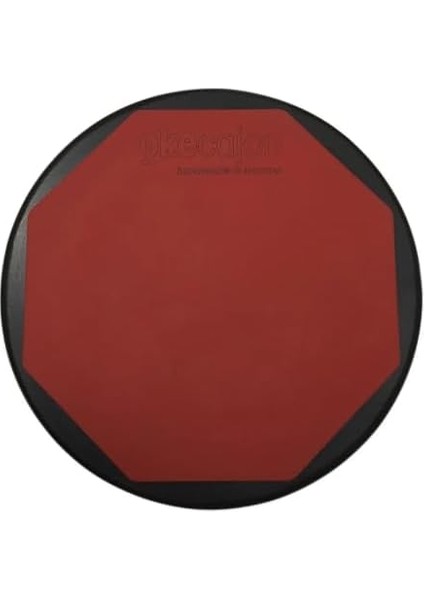 10 Inç, Tek Taraflı, Kauçuk, Drum Pad, Davul Çalışma Pedi, Bateri, Pad Krmz