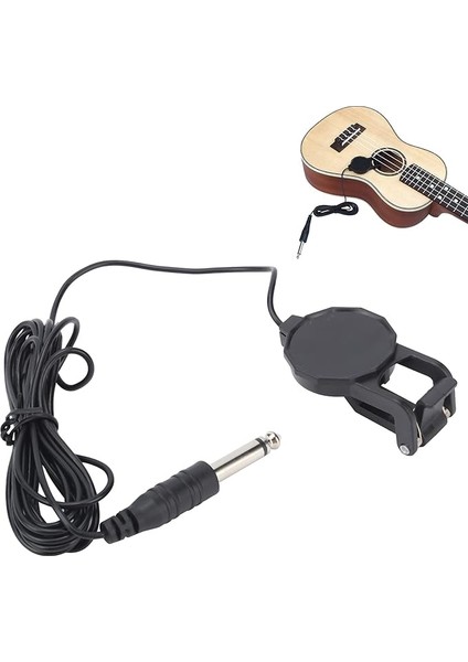 Pikap Mikrofon Piezo Keman Akustik Gitar Ukulele Müzik Aleti Aksesuarları Sahne Performansları Için Hafif Taşınabilir