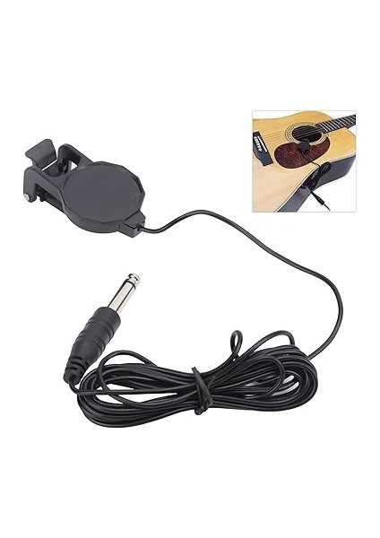 Pikap Mikrofon Piezo Keman Akustik Gitar Ukulele Müzik Aleti Aksesuarları Sahne Performansları Için Hafif Taşınabilir fırsatları