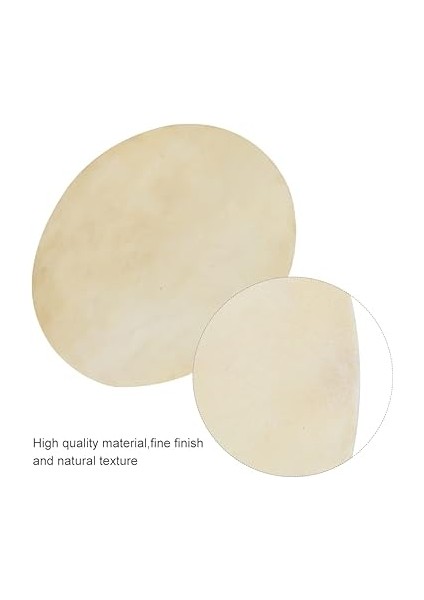 Kafaları Paketi, Remo Davul Kafaları Davul Kafaları Bongo Yedek Enstrüman Aksesuarı 2 Adet Davul Yuvarlak Şekil Davul Kafası Afrika Bongo Davulları Için Koyun Derisi (8,5 fırsatları