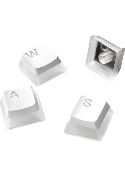 Prismcaps – Çift Taraflı Tuş Seti, "puding" Görünümlü, Tüm Standart Mekanik Klavyeler ile Uyumluluk – Mx Darbe – Beyaz fiyatları