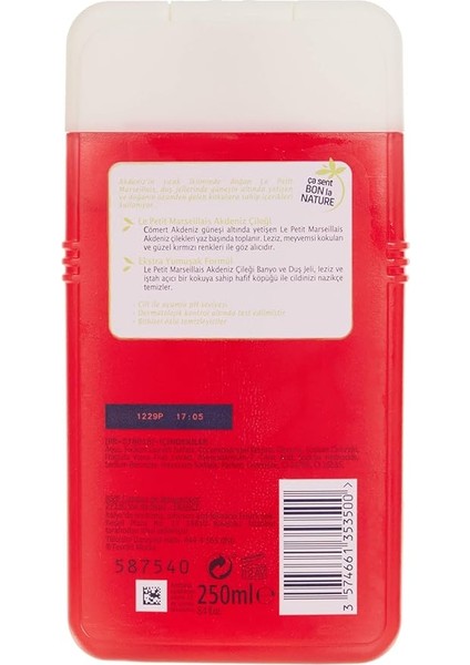 Petit Marseillais Duş Jeli Akdeniz Çileği (250 Ml) fiyatları