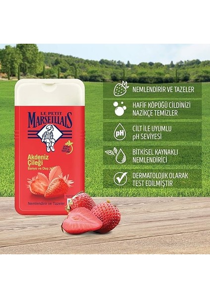 Petit Marseillais Duş Jeli Akdeniz Çileği (250 Ml) fırsatları