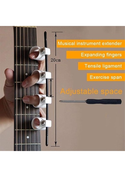Ayarlanabilir Parmak Güçlendirici, Gitar Parmak Genişletici, El Kavrama Egzersiz Eğitmeni Müzisyen Kaya Tırmanışı Terapisi Parmak Aletleri, Ukulele Piyano Egzersiz Eğitmeni Uygulama Araçları (Beyaz) fiyatları