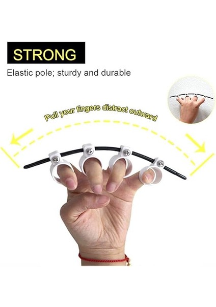 Ayarlanabilir Parmak Güçlendirici, Gitar Parmak Genişletici, El Kavrama Egzersiz Eğitmeni Müzisyen Kaya Tırmanışı Terapisi Parmak Aletleri, Ukulele Piyano Egzersiz Eğitmeni Uygulama Araçları (Beyaz) modelleri