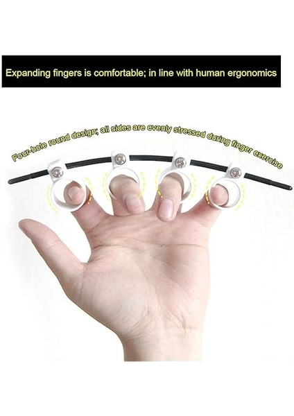 Ayarlanabilir Parmak Güçlendirici, Gitar Parmak Genişletici, El Kavrama Egzersiz Eğitmeni Müzisyen Kaya Tırmanışı Terapisi Parmak Aletleri, Ukulele Piyano Egzersiz Eğitmeni Uygulama Araçları (Beyaz) indirimleri