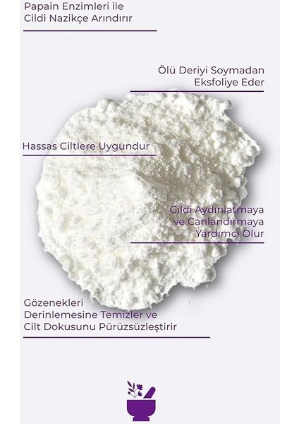 Arındırıcı ve Aydınlatıcı Toz Enzim Peeling Temizleyici fiyatları