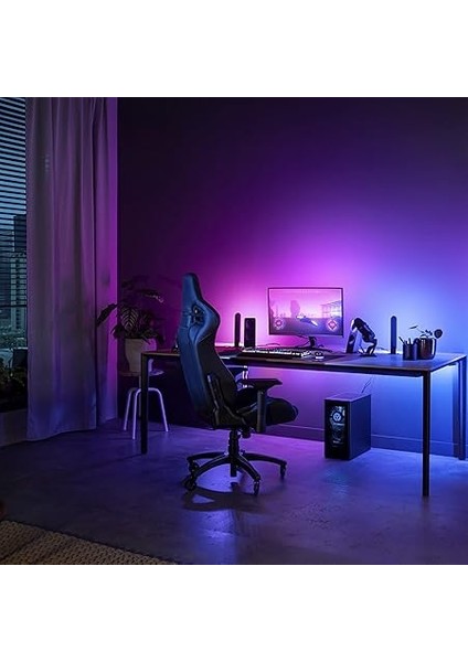 Hue Gradient Pc Monitör Akıllı Renkli LED Şerit, 32-34 Inch, , Aydınlatma modelleri