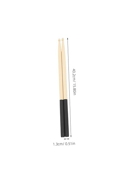 6 Çift Davul Çubuğu Trampet Uygulama Anahtarı Davul Çubukları Junior Hickory El Siyah Yetişkinler Perküsyon Davul Seti Malzemeleri Enstrüman Malzemeleri Enstrüman fiyatları