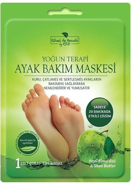 De Beaute Yoğun Terapi Ayak Bakım Maskesi