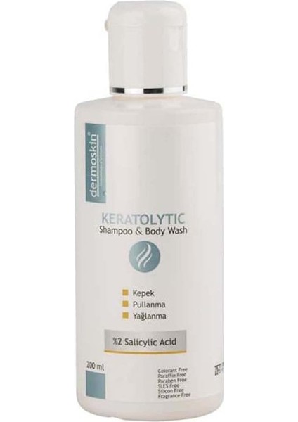 Keratolytic Shampoo & Body Wash 1 Paket (1 x 200 Ml) fiyatları