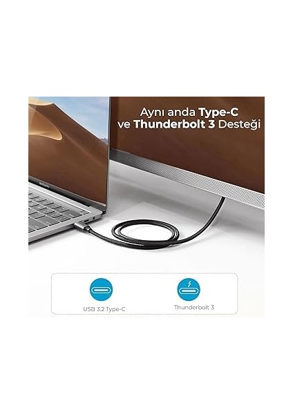 BX02HB Pro Type-C To 4K@60Hz Hdcp Hdmı, Macbook/windows Uyumlu Multimedya Kablo indirimleri