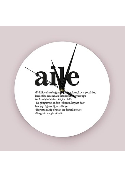 Kelime Anlamlı Duvar Saati fiyatları