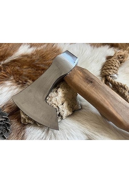 Yapımı Dövme Kamp Baltası No 2 Düz fiyatları